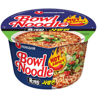 Nongshim Nongshim Bowl Noodle 100g - Hot & Spicy