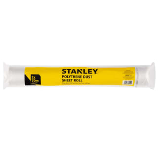 Stanley Polythene Dust Sheet Roll 2 x 70m