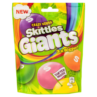 Skittles Giant Sour Pouch 136g
