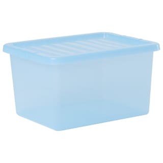 Translucent Storage Box 31L - Blue