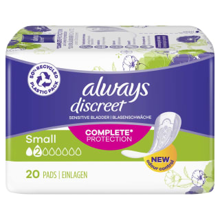 Always Discreet Sensitive Bladder Pads 20pk
