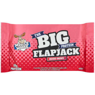 Muscle Moose Big Protein Flapjack 100g - Mixed Berry