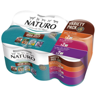 Naturo Variety Pack Dog Food 6pk - Herb Jelly
