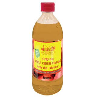 Hazlemere Organic Apple Cider Vinegar 500ml
