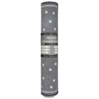 Printed Runner 57 x 150cm - Grey