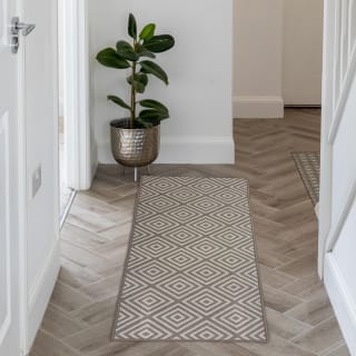 Printed Runner 57 x 150cm - Beige