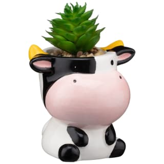 Glazed Animal Succulent - Cow