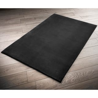 Micro Plush Rug 110 x 160cm - Black