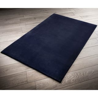 Micro Plush Rug 110 x 160cm - Navy