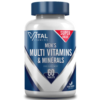 Vital Vitamins Men's Multi Vitamins & Minerals 60pk