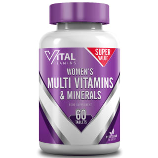 Vital Vitamins Women's Multi Vitamins & Minerals 60pk