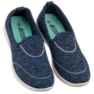 Ladies Active Walker Trainers - Navy