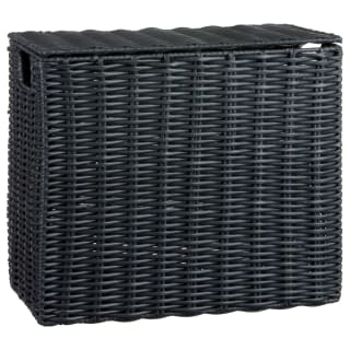 Bathroom Woven Storage Basket - Dark Grey