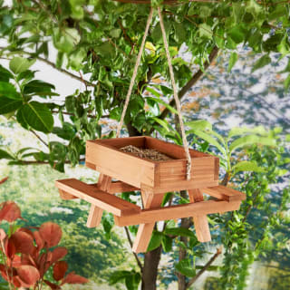 Picnic Table Bird Feeder