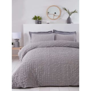 Lara Double Duvet Set - Grey