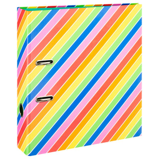 A4 Lever Arch File - Rainbow