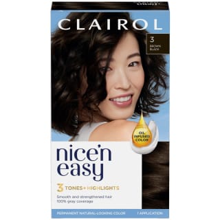 Clairol Nice'n Easy Creme Permanent Hair Dye - 3 Brown Black