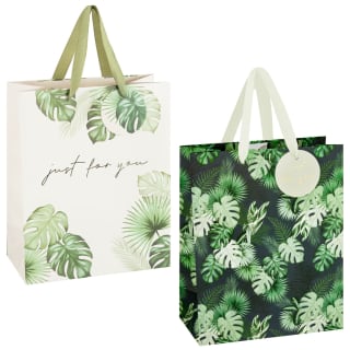 Large Gift Bags 2pk - Floral