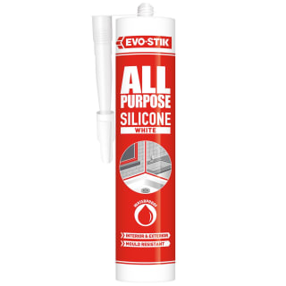 Evo-Stik All Purpose Silicone Sealant - White