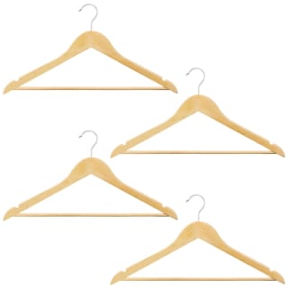 Wooden Hangers 4pk