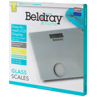 Beldray Bathroom Glass Scales - Grey