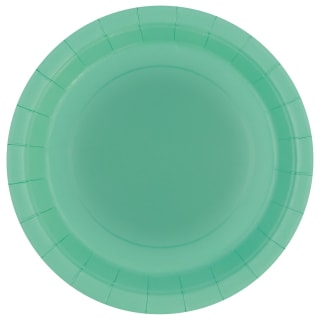 383937-20pk-round-plates-coloured-green