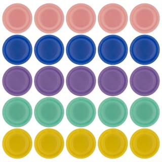 Multicoloured Party Plates 20pk
