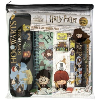 Harry Potter Bumper Stationery Set 8pc - Hogwarts Is My Home