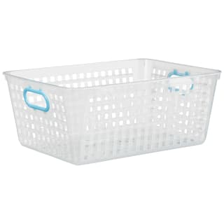 Simply Kids Plastic Storage Basket - Blue