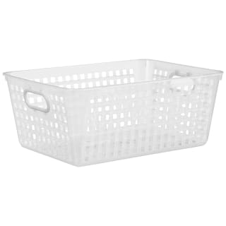 Simply Kids Plastic Storage Basket - Grey