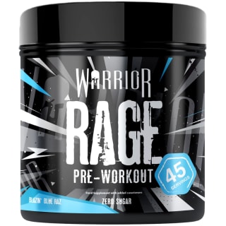 Warrior Rage Pre-Workout 395g - Blazin Blue Raspberry