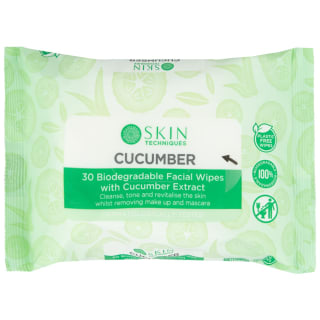 Skin Techniques Bio Wipes 30pk - Cucumber
