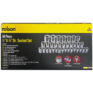 Rolson Dr. Socket Set 40pc