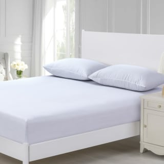 Silentnight Double Fitted Sheet - White