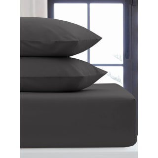 Silentnight Charcoal Double Fitted Sheet