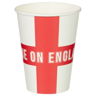 England Paper Cups 20pk - White