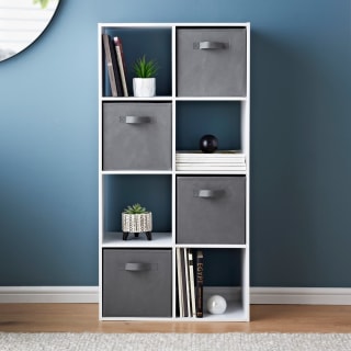 385647-lokken-8-cube-shelving-unit-with-4-baskets