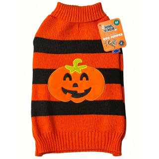 Pumpkin Halloween Dog Outfit - Medium