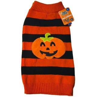 Pumpkin Halloween Dog Outfit - Large