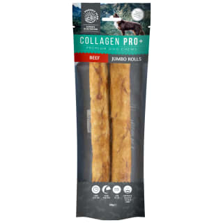 Collagen Pro+ Dog Chews 2pk - Beef Jumbo Rolls