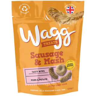 Wagg Sausage & Mash Tasty Bites 125g - Pork & Potato