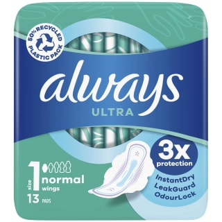 Always Ultra Normal 13pk