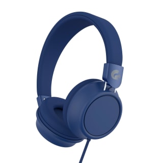 Goodmans Wired Luxe Headphones - Blue
