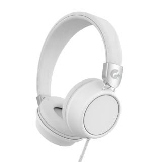 Goodmans Wired Luxe Headphones - White