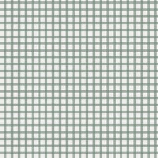 Neutral Christmas Wrapping Paper 8m - Green Check