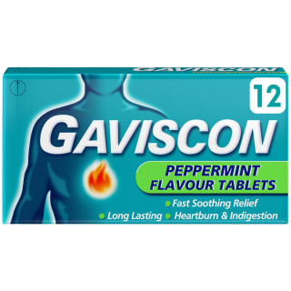 Gaviscon Peppermint Flavour Tablets