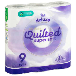 Deluxe Oh That’s Soft - Quilted Super Soft Toilet Roll 9pk