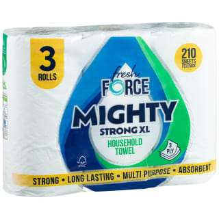 Fresh Force Mighty Strong XL Household Towel - 3pk