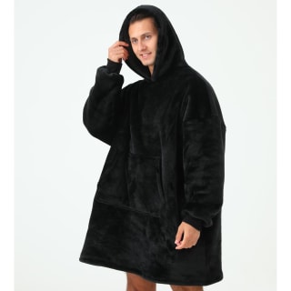 Mens Snuggle Hoodie - Black