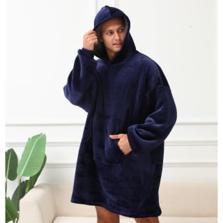Mens Snuggle Hoodie - Navy